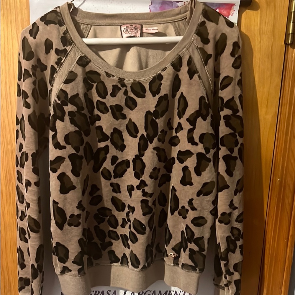 Leopard Print Women's Sweater